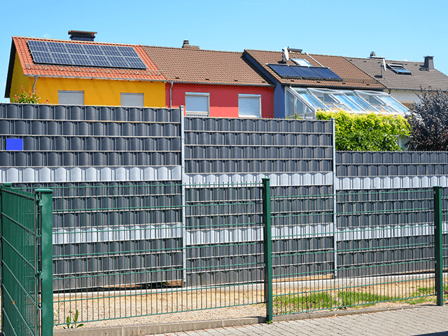 2D-Zaun Doppeldrahtzaun geschweißtes Drahtgeflecht 868 656 Pulverbeschichteter Sichtschutz-Doppeldrahtzaun für den Garten